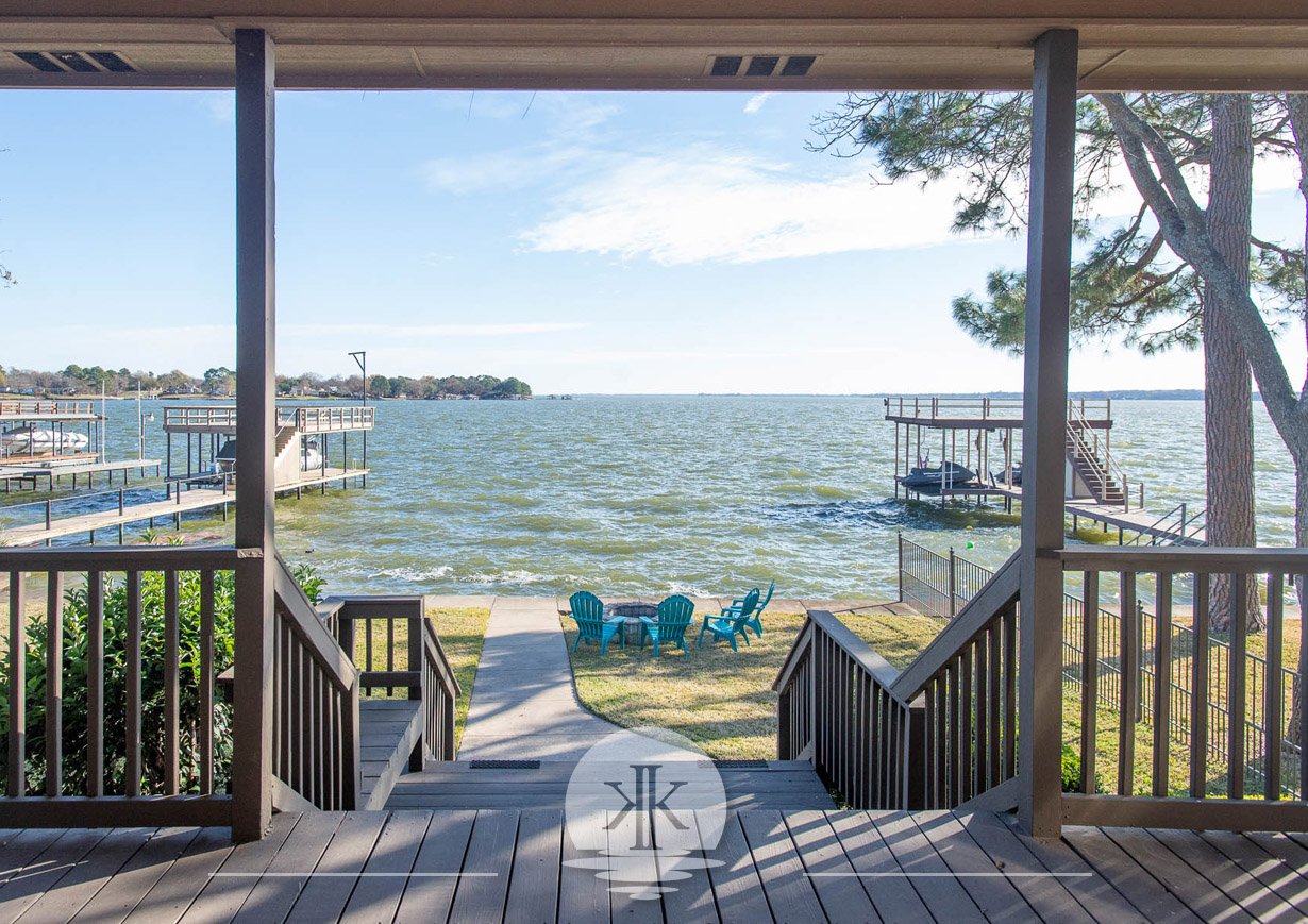 Views of open waters from the back porch door!