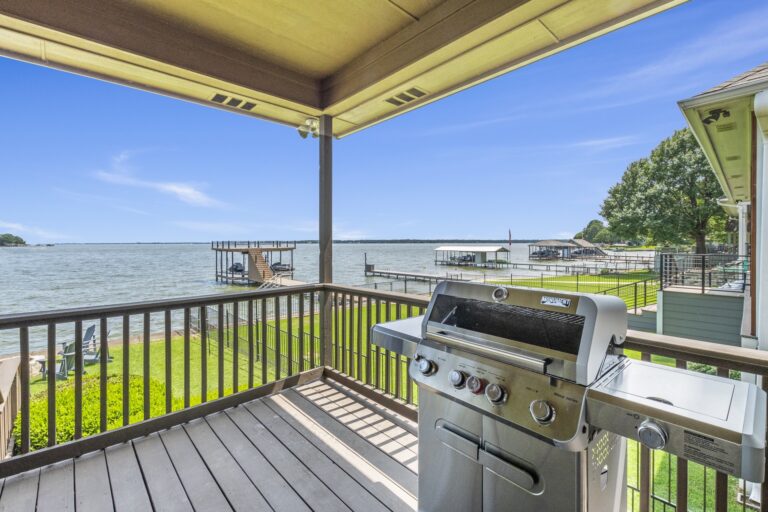 Propane included—just bring your favorite food and fire up the grill for a perfect lakeside cookout!